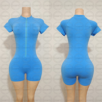 Combinaison pour Femmes à Fermeture Éclair, une Pièce, avec Logo Personnalisé, pour le Sport et l'Entraînement