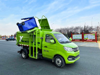 Compacteur autochargeur compact Changan 4x2, transmission manuelle, moteur électrique Euro 3, 4-6L, pour assainissement urbain et collectivité