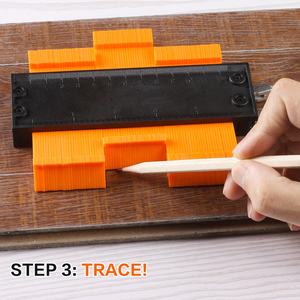 उच्च गुणवत्ता 5 इंच नियमित रूप से विस्तृत समोच्च प्रोफ़ाइल गेज प्रोफ़ाइल उपकरण - Product Image 5