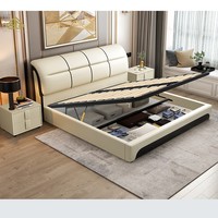 Ensemble de chambre à coucher moderne en bois de luxe sur mesure, style italien, service clé en main pour appartement, mobilier complet de haute qualité, fabriqué en Chine