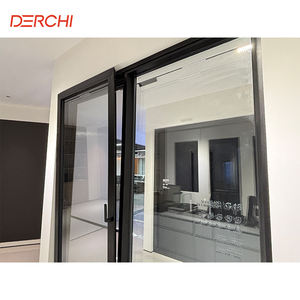 DERCHI Offre Spéciale rupture thermique fenêtres en aluminium Design aluminium Picture House insonorisé fenêtres inclinables et tournantes <span class=keywords><strong>baie</strong></span> vitrée - Product Image 2
