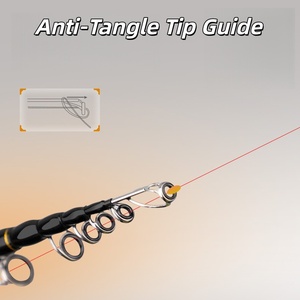 Canne à pêche télescopique SNEDA, portable, action rapide, en fibre de carbone, pour micro-leurres, <span class=keywords><strong>truite</strong></span> - Product Image 5