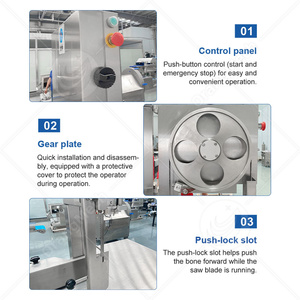 ORME Machine électrique de découpe d'os de steak de porc Scie à viande et os de poisson frais congelé Offre Spéciale - Product Image 4