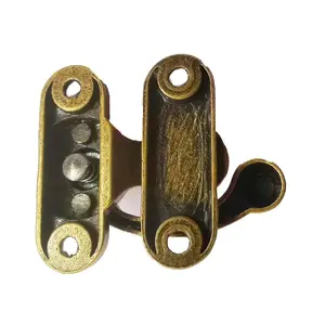 Spot Supply 28*33mm Swinging Latch Chest Suitcase Lock Buckle Right Latch Hook Hasp