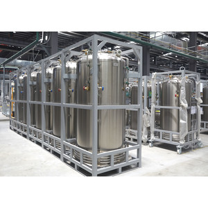 Conteneur d'azote <span class=keywords><strong>liquide</strong></span> 240 bars Réservoir de stockage d'oxygène <span class=keywords><strong>liquide</strong></span> 500L avec récipient à pression et vanne - Product Image 1