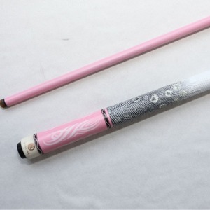 Pink Women's Billiard <b>Cue</b> 12.4mm Carbon Fiber Two Section Lightweight <b>Pool</b> <b>Cue</b> - Product Image 1