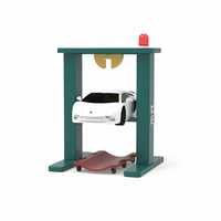 Aire de jeux intérieure pour enfants, thème personnalisé : atelier de réparation automobile, jeu de rôle commercial, maison de jeu de simulation de ville