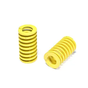 热卖黄色JIS塑料注塑模具超轻负荷模具弹簧标准