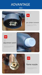 Godblaze Biểu Tượng Tùy Chỉnh Bán Buôn Nhà Bếp Nhẹ Hơn Gun Với Gas Butan Gas Torch BBQ Torch Gas Bán Buôn - Product Image 4