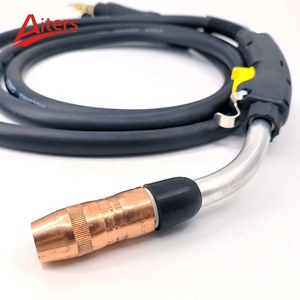 <span class=keywords><strong>BND</strong></span> 400A pistolet de soudage personnalisé BND400 refroidi au gaz 400Amp CO2 Euro connecteur MIG torche soudage pour Type <span class=keywords><strong>BND</strong></span> - Product Image 3