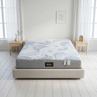 Matelas orthopédique King Queen double taille avec ressorts ensachés et mousse à mémoire de forme compressé pour hôtel - En vente