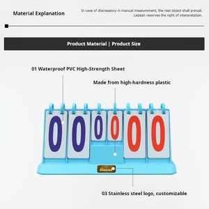 Marcador de Snooker Manual de Plástico Resistente de Guangdong para Salas y Mesas de <span class=keywords><strong>Billar</strong></span> - Product Image 5