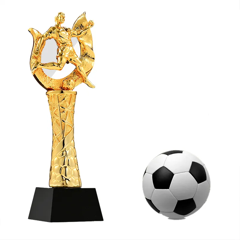 Premio trofeo in resina lettering atmosfera creativa di fascia alta basket calcio pallavolo gioco eccezionale premio del personale