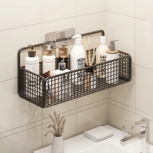 Mensola angolare per doccia senza foratura, in metallo antiruggine, da parete, organizer adesivo per doccia, scaffale da <span class=keywords><strong>bagno</strong></span> resistente, salvaspazio - Product Image 3