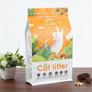 Sac d'emballage universel pour aliments pour animaux de compagnie à huit soudures latérales, sac autoportant scellé, sac à café en aluminium avec fermeture éclair latérale - Product Image 3