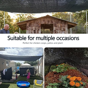 2*100m tùy chỉnh-kích thước hình chữ nhật HDPE dệt <span class=keywords><strong>Shade</strong></span> <span class=keywords><strong>net</strong></span> với màu xanh sọc trắng nhôm grommets và cao cấp nhựa - Product Image 6