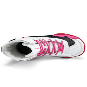 Botas de Boxeo Personalizadas OEM del Fabricante, Transpirables, de Caña Alta, Ligeras, de Cuero Genuino, Antideslizantes y Resistentes al Desgaste para Verano/Invierno - Product Image 5