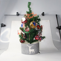 2025 Sublimation vierge décorations d'arbre de Noël fournitures ornement personnalisé ensemble de boules de Noël en plastique