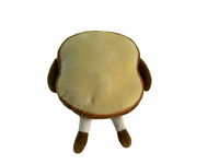 Jouets en peluche pour chiens, interactifs, mignons, en forme de pain grillé, jouet pour animaux de compagnie pour soulager l'anxiété