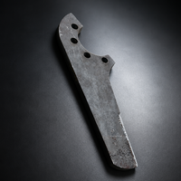 Pièce de rechange pour bras de mélangeur à béton, pièce d'usure pour mélangeur à tambour à double arbre série JS
