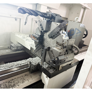 Hochleistungs-CK6150 CNC-Drehen Universal Combo Metall drehmaschine Horizontale Flach betts truktur Konversation programmierung Gewindes ch neider - Product Image 5