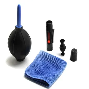 3 in 1 Kit Rubber mini Air Dust Blower Cleaner for Mobile Phone Computer Digital Cameras Watches Keyboard Cleaning Tool Set