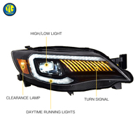 YU GUANG pour Subaru Impreza Phare LED 2008-2014 – Amélioration des accessoires automobiles – Ensemble de phares avant Subaru