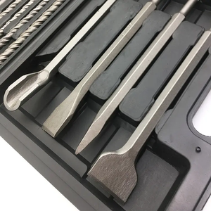 Juego de 17 brocas de acero de alta velocidad SDS Plus con punta de diamante M35 para perforación de mampostería, kit de brocas para taladro eléctrico - Product Image 3