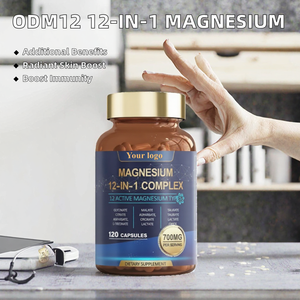 Complejo Vitamínico y Mineral para Adultos 12 en 1, Cápsulas de Magnesio de 700 mg, Mejora la Absorción Sinérgica, Relajación Muscular, Apoyo Inmunológico - Product Image 2