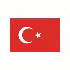 China Factory Custom Logo Banners 100D Polyester Portable Hanging Country <b>Flags</b> Sports Turkish <b>Flag</b> - Product Image 1