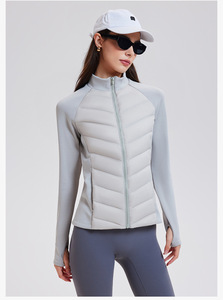 Customized <strong>Women's</strong> Casual Winter Down Jacket Goose Down Stand Collar <strong>Lightweight</strong> Puffer <strong>Coat</strong> Plus Size <strong>S</strong>-4XL - Product Image 6