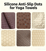 Tapis de yoga en microfibre 6 mm 100 cm avec logo personnalisé, antidérapant, écologique, avec sangle de transport fine pour Pilates, Reformer, studio de yoga et entraînement