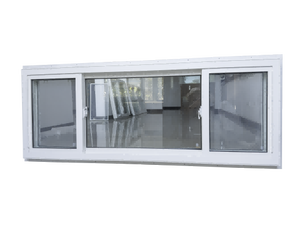 Cửa sổ trượt cho thiết kế nội thất chi phí nhà máy với kính mờ với vỉ nướng ngang - Product Image 4