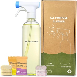 HOT SALE All Purpose Cleaner Refill <b>Tablets</b> Spray Bottle 500 ml Private Label Eco Friendly Products & Cleaning <b>Tablets</b> - Product Image 1