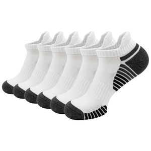 RTS الإبداعية شعار مخصص الرجال القنب القطن مبطنة الماراثون تشغيل الرياضة قبضة الكاحل الجوارب مع علامة اليمنى اليسرى - Product Image 6