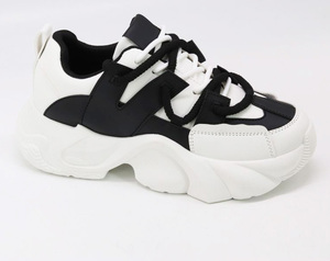Zapatos de mujer de estilo para caminar de bajo precio con envío gratis cesta gruesa Homme zapatos de estilo para caminar con cordones - Product Image 2