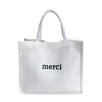 Sacs en toile couleur naturelle, personnalisables avec logo, écologiques et réutilisables, sacs vierges en gros, sacs de courses et sacs fourre-tout simples