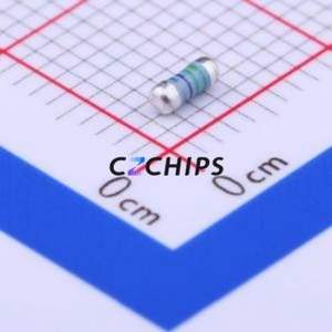 Resistencia de Detección de Corriente/Resistencia Shunt MELF-MFR02041/4WS44.2ohmFT50, Resistencia MELF-0204 de 44.2 Ohm, 1%, 200V, 250mW - Product Image 2