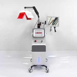 Casque de thérapie laser infrarouge à LED rouge pour la repousse des cheveux, très vendu, pour usage domestique. - Product Image 4