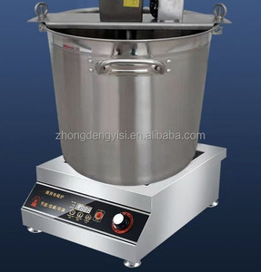 15LSmall Stainless Steel Hot <b>Pot</b> Seasoning Stir-Frying Machine Electric Sauces Cooking Mixer Machine - Product Image 4