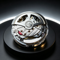 Herren Luxus Mode Business Mechanische Uhr mit Hochwertiger 4131 Chronograph-Uhrwerk Automatische Armbanduhr