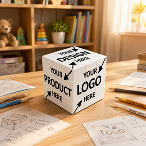 Cube magique publicitaire OEM personnalisé avec logo, impression UV <span class=keywords><strong>3</strong></span>,<span class=keywords><strong>5</strong></span> cm x <span class=keywords><strong>5</strong></span>,6 cm, 3x3 - Product Image 5
