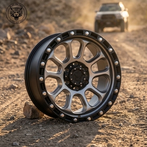 Rines 6x135 F150 Beadlock <span class=keywords><strong>de</strong></span> Carreras, Diseño Cóncavo 15x8 17x9 17x10 18x10 para Silverado 1500/Sierra 1500/Colorado/Canyon - Product Image 6