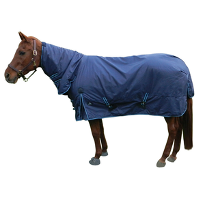 Couverture de cheval de haute qualité 600D avec cache-cou, couverture de cheval d'extérieur, personnalisable - Product Image 2