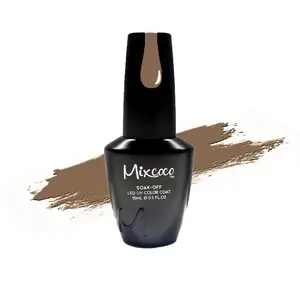 color brown gel nail polish Mixcoco UV gel long lasting soak off factory price wholesale