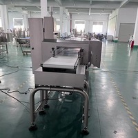 Détecteur de métaux alimentaires haute précision et combiné avec un contrôleur de poids et un système d'éjection automatique