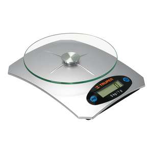 Truper BASE-5EC scala da cucina digitale 5 kg di capacità con piastra di vetro fonte di energia elettrica per uso domestico - Product Image 2