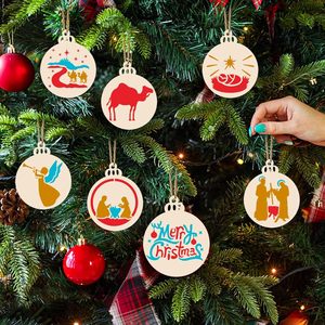 Plantillas de 56 Piezas para Pintar Escenas Navideñas, para Manualidades, Scrapbooking, Dibujo, Decoración de Paredes y Pisos de 3 Pulgadas, Arte de Pintura en Madera y Piedra - Product Image 4