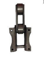 Motor Diesel Ferro Anfíbio Hidráulico Aço Borracha Track Shoe Gear para Escavadeira Nova Compatibilidade Máquinas de Construção - Product Image 4