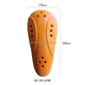 Genouillères EN1621-1 CE <span class=keywords><strong>Niveau</strong></span> <span class=keywords><strong>2</strong></span> Doux Respirant PU Insert Genouillères Jaune Descente Moto <span class=keywords><strong>Protection</strong></span> de Sécurité pour Coude - Product Image 2